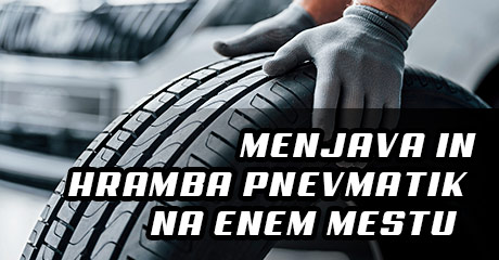 Menjava in hramba pnevmatik na enem mestu