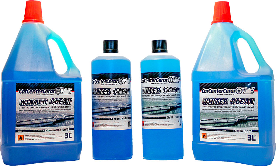 Čistilo za vetrobransko steklo Winter Clean